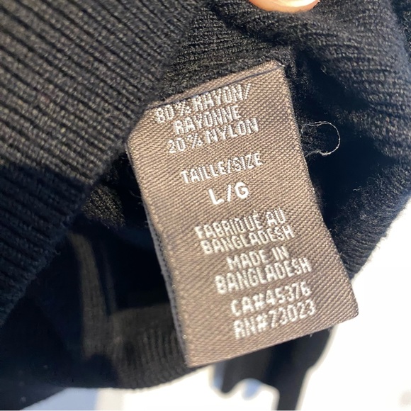 ๐๏ธ 4 for 20$ / Suzy Shier Sweater Hoodie / Black / L - Picture 6 of 10